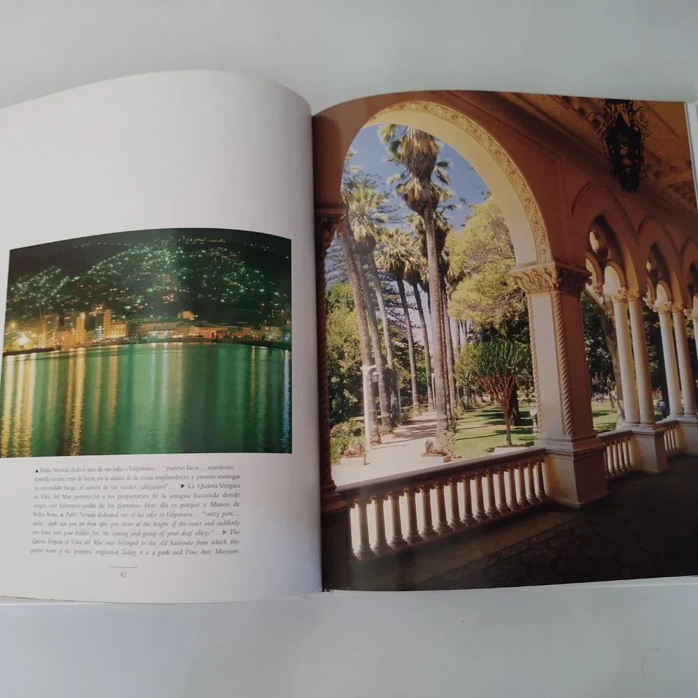 CHILE TODAVIA UN PARAISO ORIGO BOOK WITH COVER CASE CHILE STILL A PARADISE